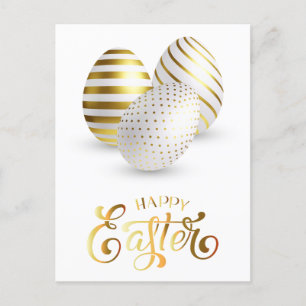 Happy Easter. Easter eggs. Postcard