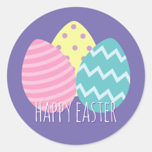 Happy Easter - Easter Eggs Stickers