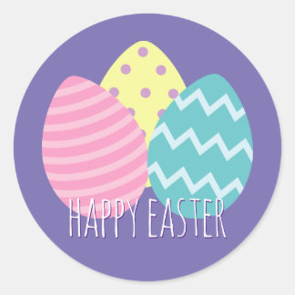 Happy Easter - Easter Eggs Stickers