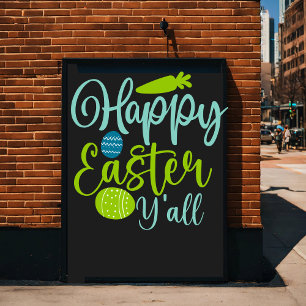 Happy Easter. Easter Poster