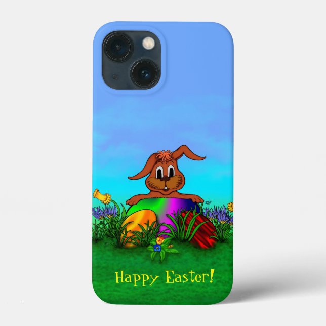 Happy Easter! Easter Rabbit Case-Mate iPhone Case (Back)