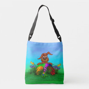 Happy Easter! Easter Rabbit Crossbody Bag