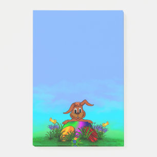 Happy Easter! Easter Rabbit Post-it Notes