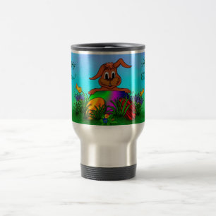 Happy Easter! Easter Rabbit Travel Mug