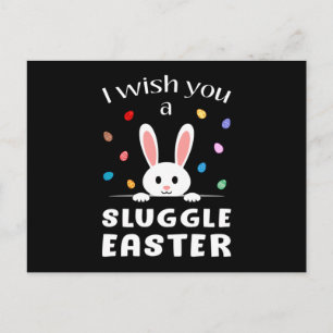 Happy Easter Egg Animal Bunny Easter Funny Gift Postcard