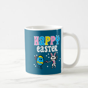 Happy Easter Egg Bunny Dance Cute Boys Girls Kids  Coffee Mug