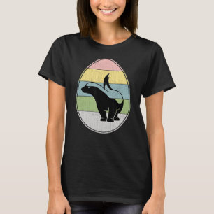 Happy Easter Egg Honey Badger Graphic Easter Day T-Shirt