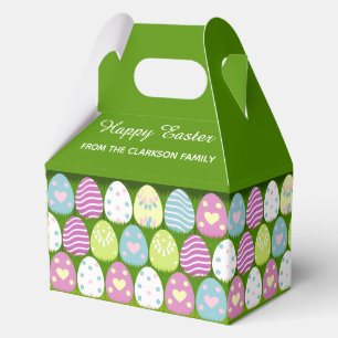 Happy Easter Egg hunt Favour Box