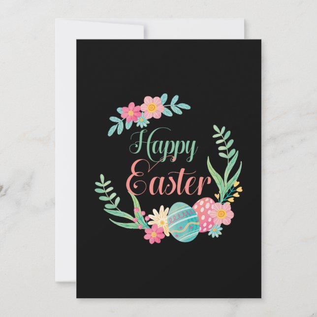 Happy Easter Egg Hunt Festival Holiday Gift Invitation (Front)
