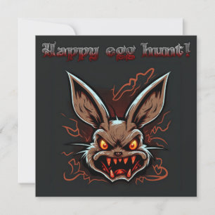 Happy easter egg hunt Holiday Card