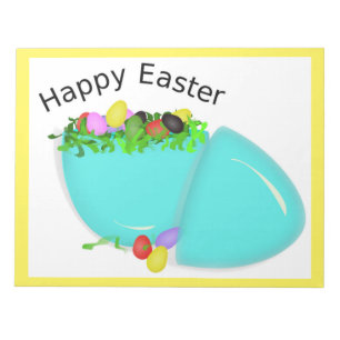 "HAPPY EASTER" EGG NOTEPAD