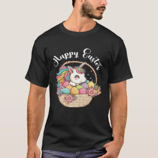 Happy Easter Egg Unicorn Happy Easter Day Easter E T-Shirt
