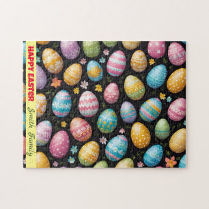 Happy Easter Eggs Collection Jigsaw Puzzle