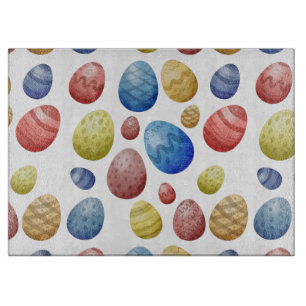 Happy Easter Eggs Cutting Board – Festive Spring 