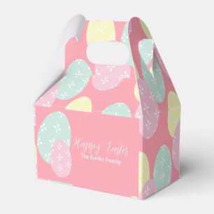 Happy Easter Eggs Pastel Event Birthday Favour Box