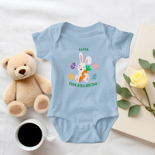 Happy Easter Eggs-Stra Special Baby Bodysuit