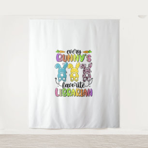 Happy Easter Every Bunny Is Favourite Librarian Ra Tapestry