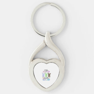 Happy Easter Every Bunny Is Favourite Teacher Rabb Key Ring