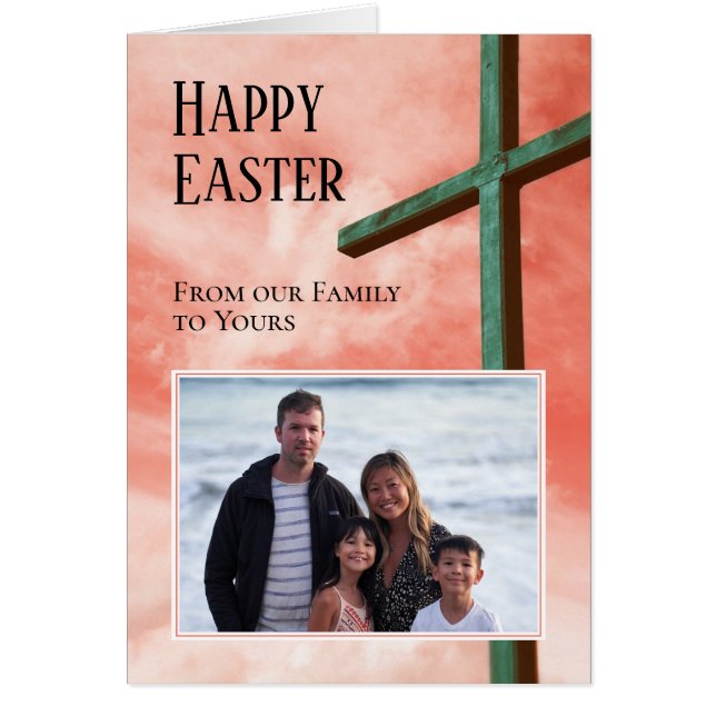 HAPPY EASTER Family Photo (Front)