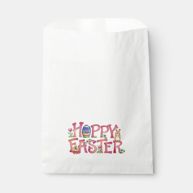 Happy Easter Favour Bags (Front)