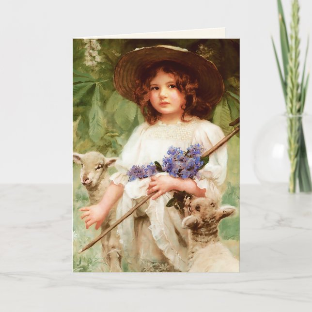 Happy Easter. Fine Art Easter Card (Front)