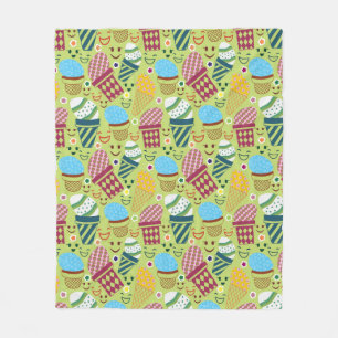 Happy Easter Fleece Blanket