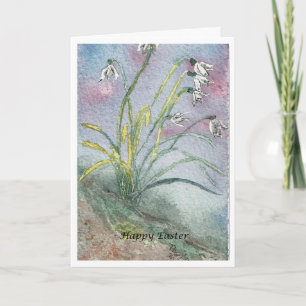 Happy Easter FLoral Card
