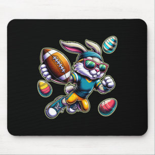 Happy Easter Football Boys Easter Bunny Funny East Mouse Mat
