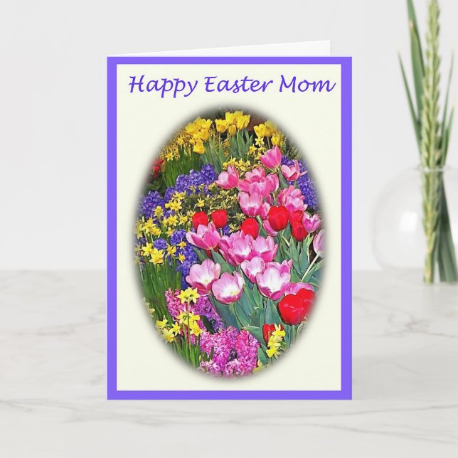 Happy Easter for Mum Holiday Card (Front)