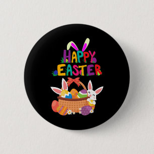 Happy Easter For Women And Men - Easter 6 Cm Round Badge