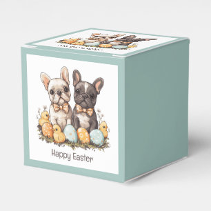 Happy Easter French Bulldogs Favour Box