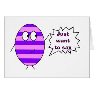 ****HAPPY EASTER*** FROM A FRIENDLY EGG