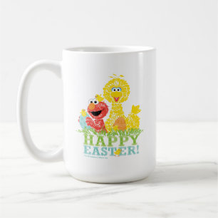 Happy Easter from Elmo & Big Bird Coffee Mug