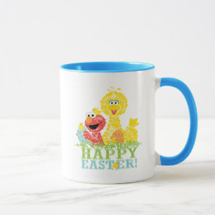 Happy Easter from Elmo & Big Bird Mug