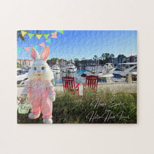 Happy Easter from Hilton Head Island Harbour Town Jigsaw Puzzle