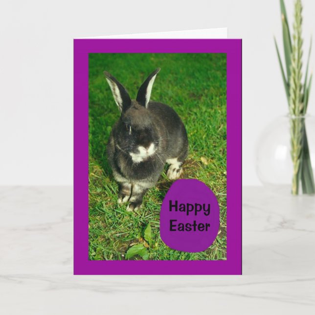 Happy Easter From Somebunny Who Loves You! Holiday Card (Front)