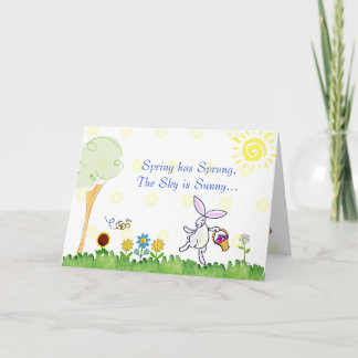 Happy Easter from your Honey Bunny. Holiday Card