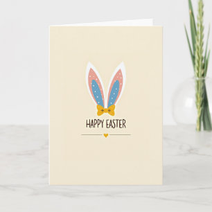 Happy Easter Fun Ears Card