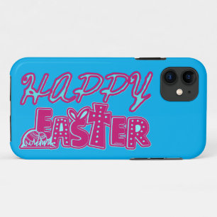 HAPPY EASTER funny easter holiday gift             iPhone 11 Case