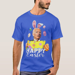 Happy Easter Funny Joe Biden Easter Holiday Vintag T-Shirt