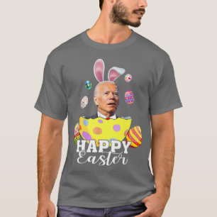 Happy Easter Funny Joe Biden Easter Holiday Vintag T-Shirt