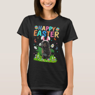 Happy Easter Funny Portuguese Water Dog Easter Sun T-Shirt