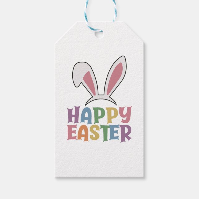 Happy Easter                        Gift Tags (Front)