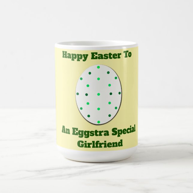 Happy Easter Girlfriend Mug (Center)