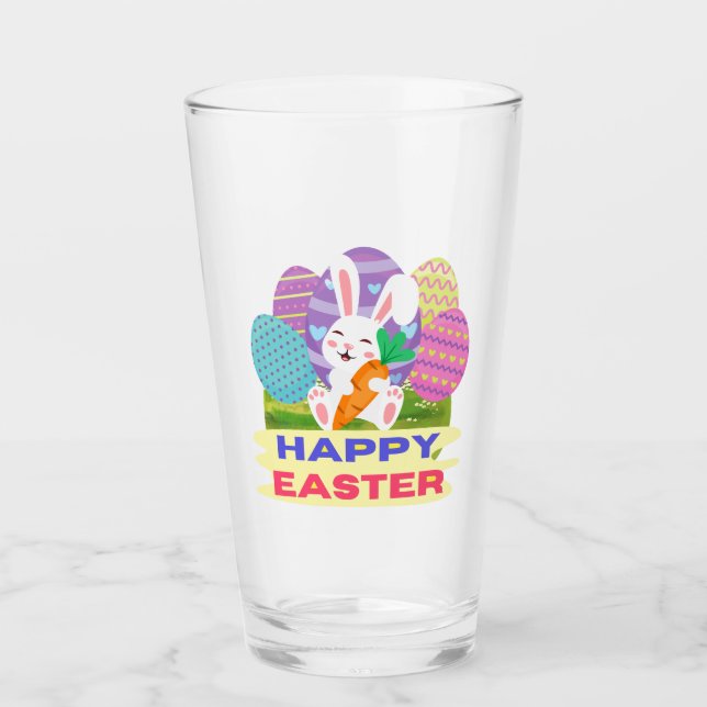 Happy easter glass (Front)
