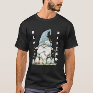Happy Easter Gnome with Lamb and Eggs T-Shirt