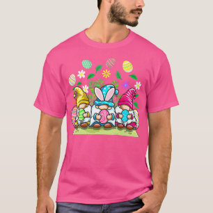 Happy Easter Gnomes Egg Hunting Gift for Men Women T-Shirt