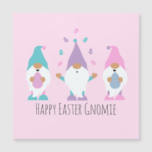 Happy Easter Gnomie Juggling Easter Eggs