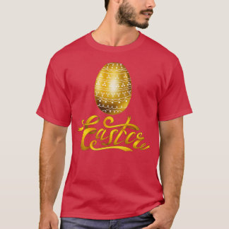 Happy Easter Golden Egg T-Shirt