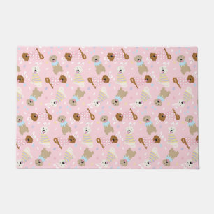 Happy Easter Golden Retriever Dogs Doormat